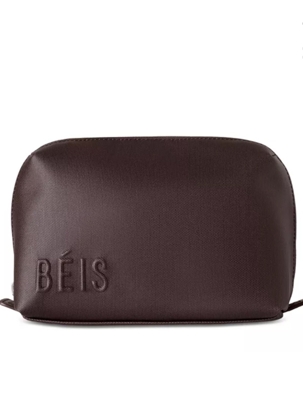 BEIS | Cosmetic Bag | Beis Small Cosmetic Bag Dark | Espresso